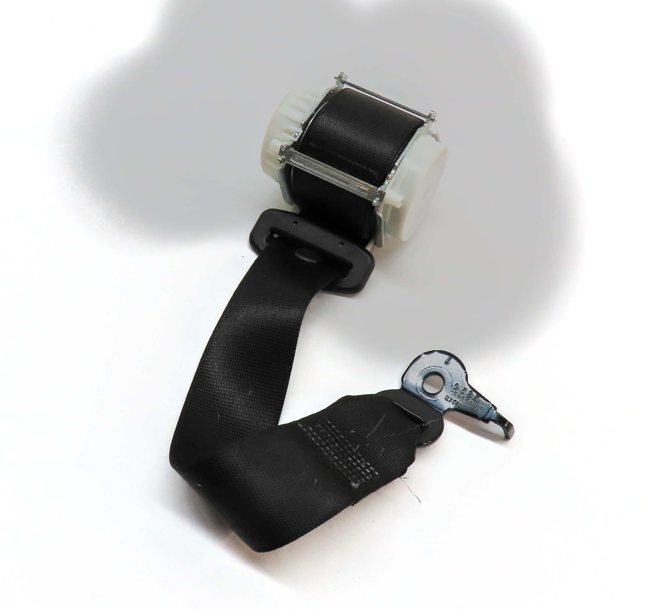 2012 BMW X3 (F25) REAR CENTER SEAT SEATBELT BELT RETRACTOR (Black) — exact item pictured
